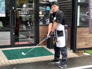 門田店長愛用！滑らない最強のグローブ☂